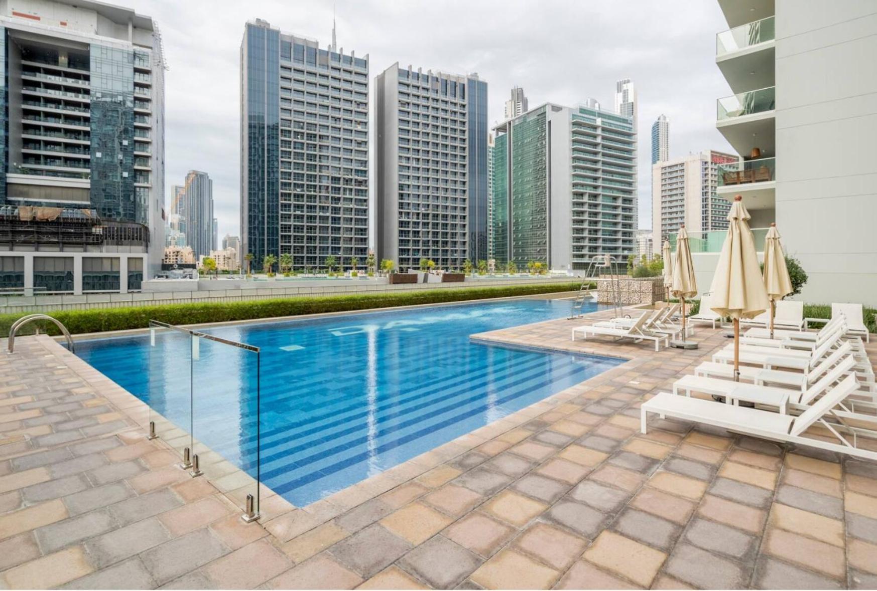 Luxury 2 Bedroom With Burj Khalifa View Dubai Eksteriør billede