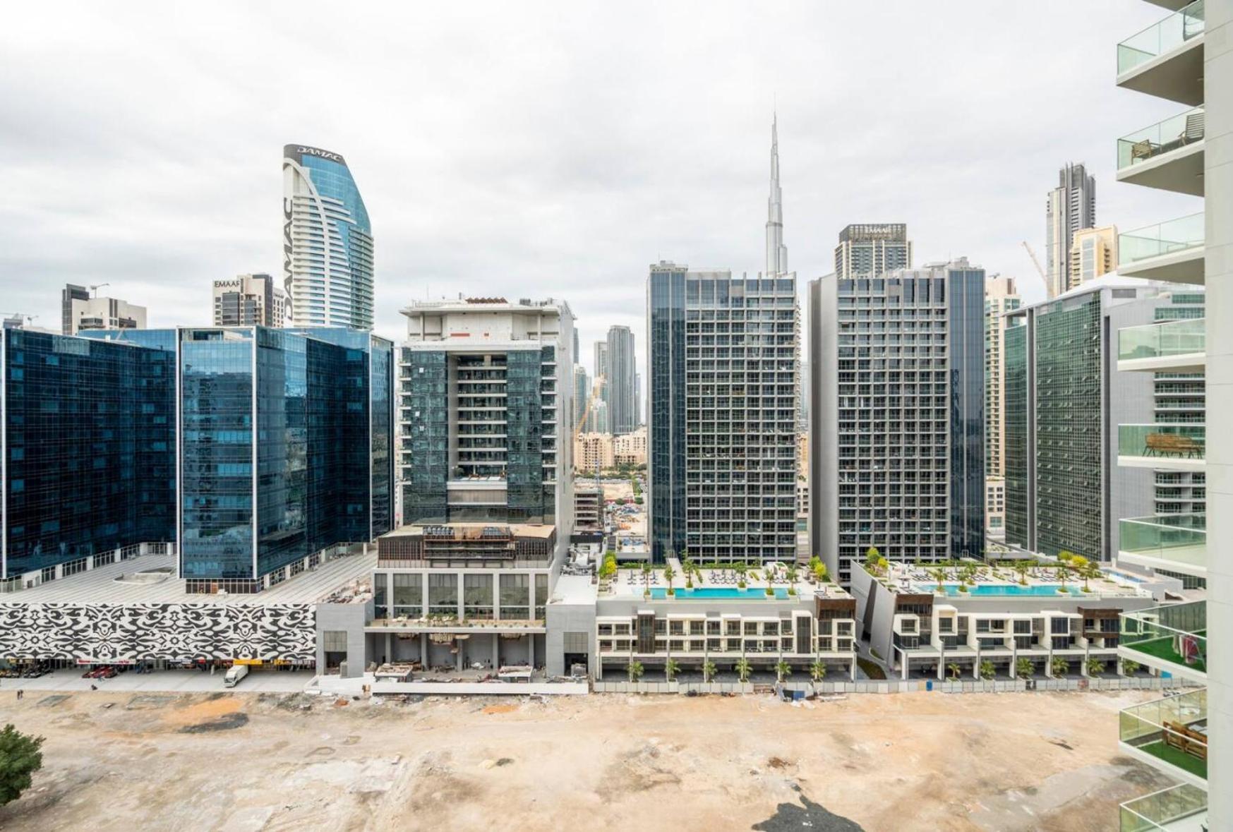 Luxury 2 Bedroom With Burj Khalifa View Dubai Eksteriør billede